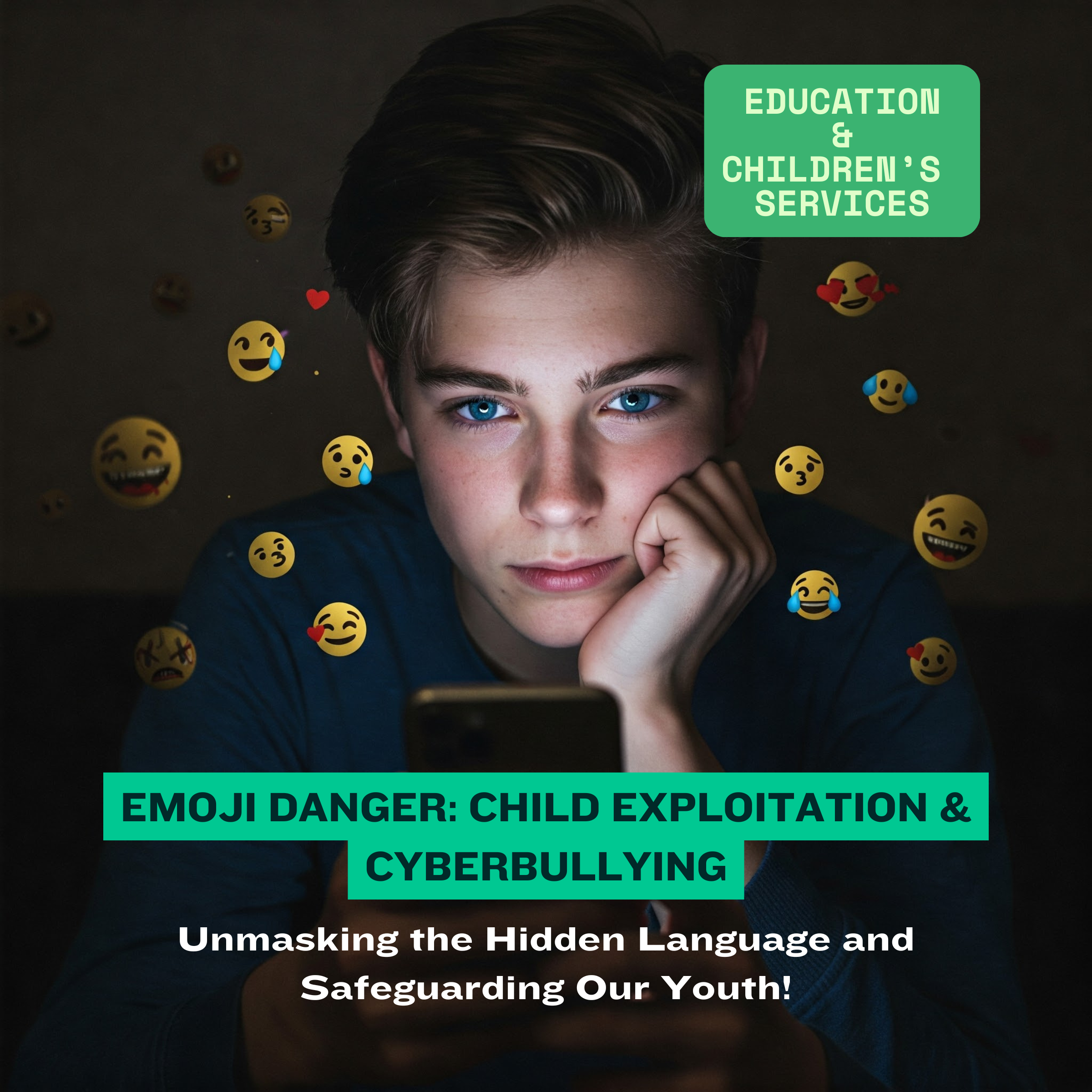 Emoji Danger: Education & Children's Services