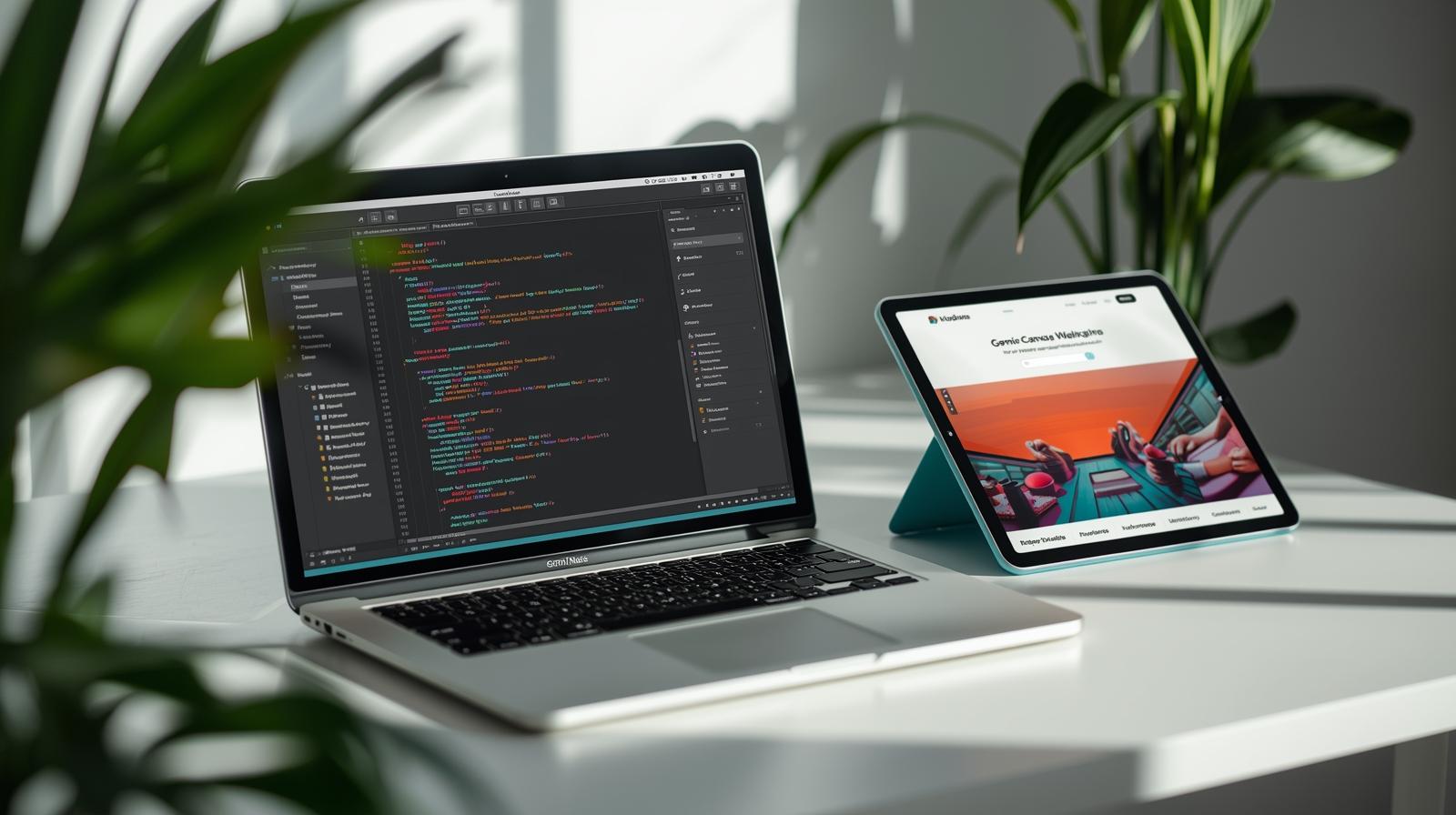 A neuro-affirming collaborative digital workspace showing Gemini Canvas